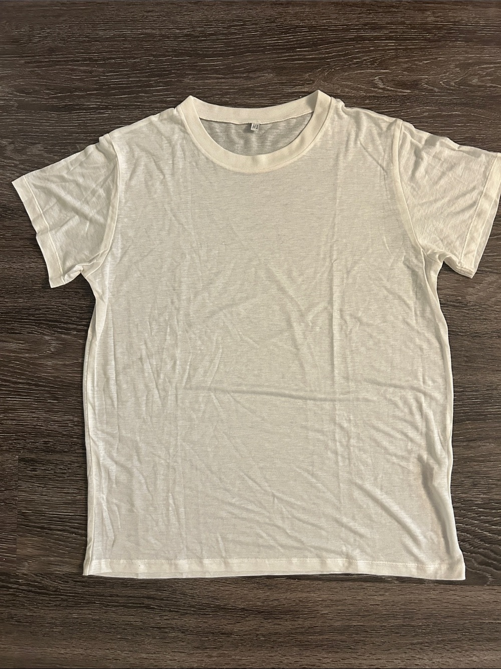 Baserange White Lyocell Bamboo T-shirt